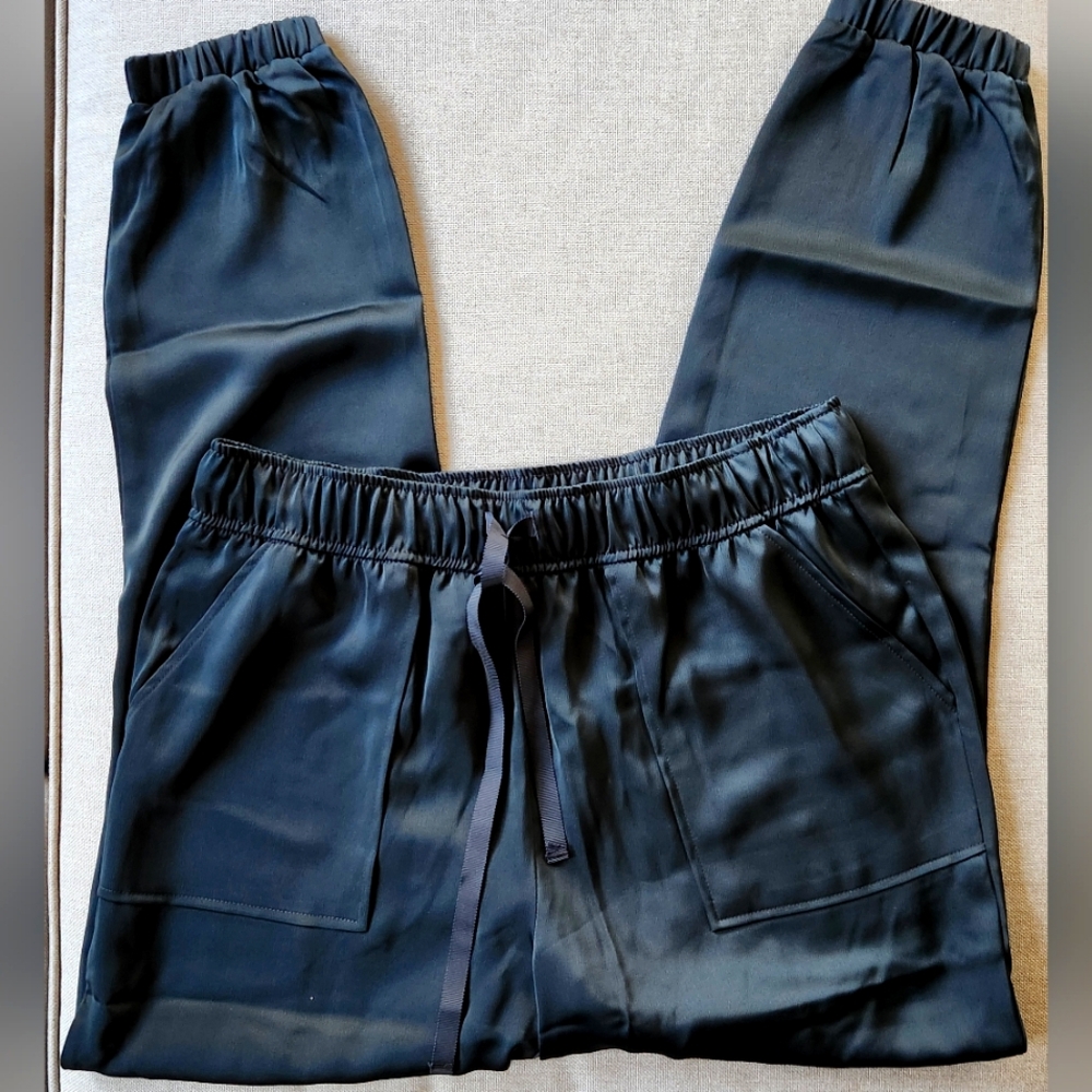 Candace Bure Satin Joggers